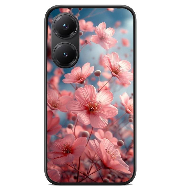 Pink Flowers θήκη κινητού 920092 με σχέδιο πολύχρωμη (Redmi A5)