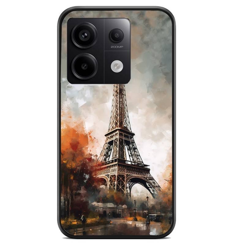Eiffel tower θήκη κινητού (9606) με σχέδιο πολύχρωμη (Redmi Note 14s)