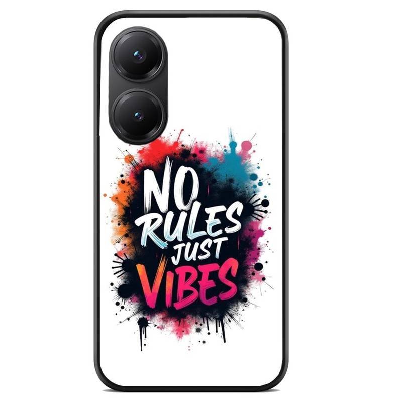 No Rules θήκη κινητού 920136 με σχέδιο πολύχρωμη (Redmi A5)