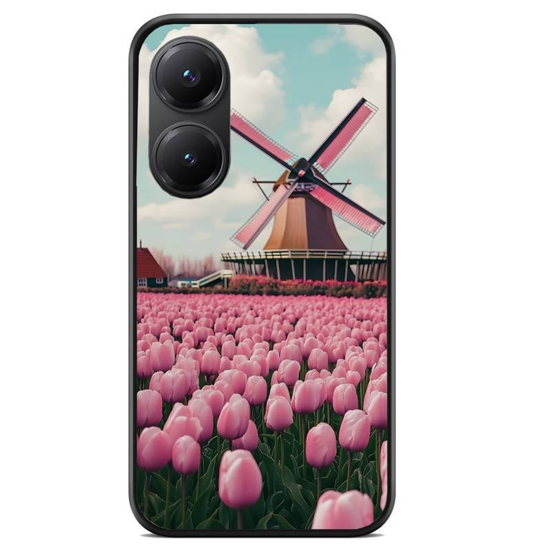 Tulips θήκη κινητού 920148 με σχέδιο πολύχρωμη (Redmi A5)