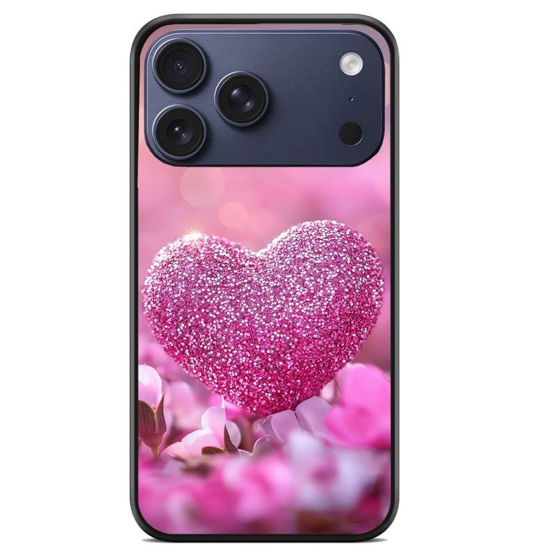 Pink Heart θήκη κινητού 920168 με σχέδιο πολύχρωμη (iPhone 17 Pro Max)