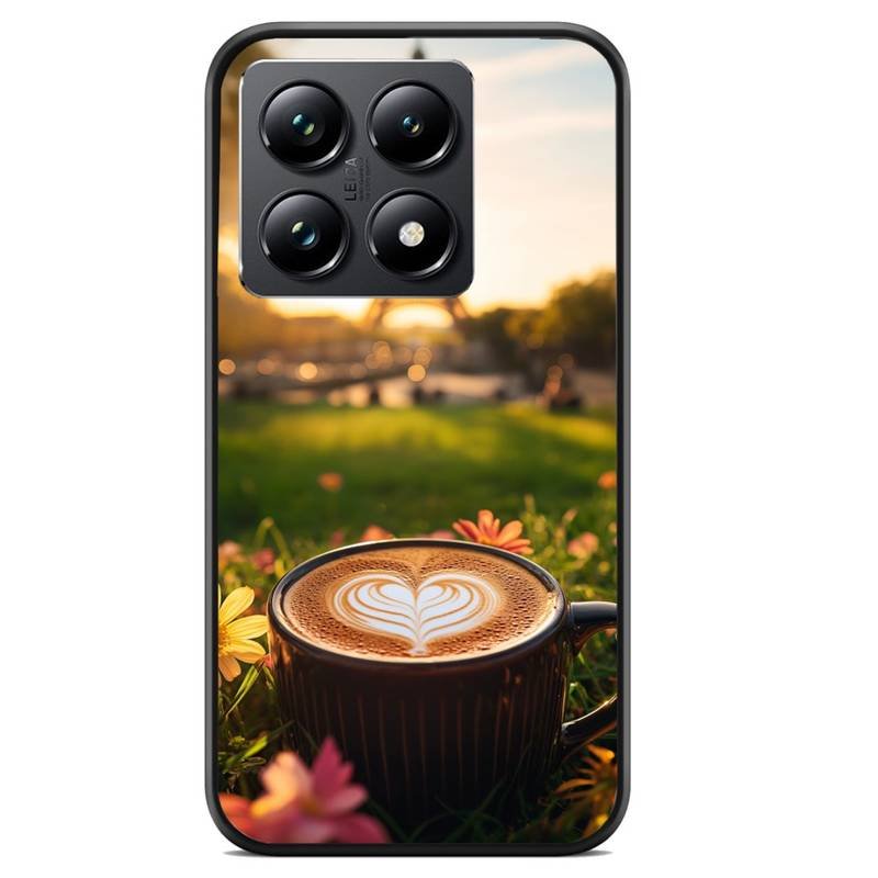 Eiffel Coffee θήκη κινητού 920169 με σχέδιο πολύχρωμη (Mi 14T)