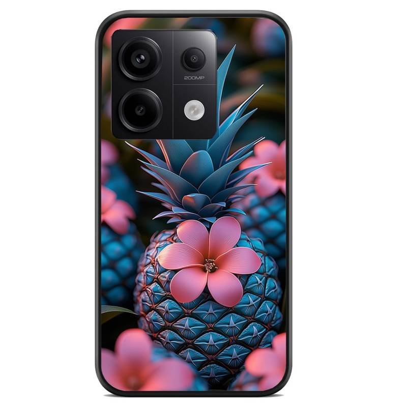 Pineapple Flowers θήκη κινητού 920170 με σχέδιο πολύχρωμη (Redmi Note 14s)