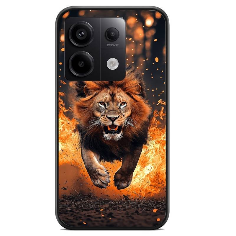 Lion Hunting θήκη κινητού 920178 με σχέδιο πολύχρωμη (Redmi Note 14s)