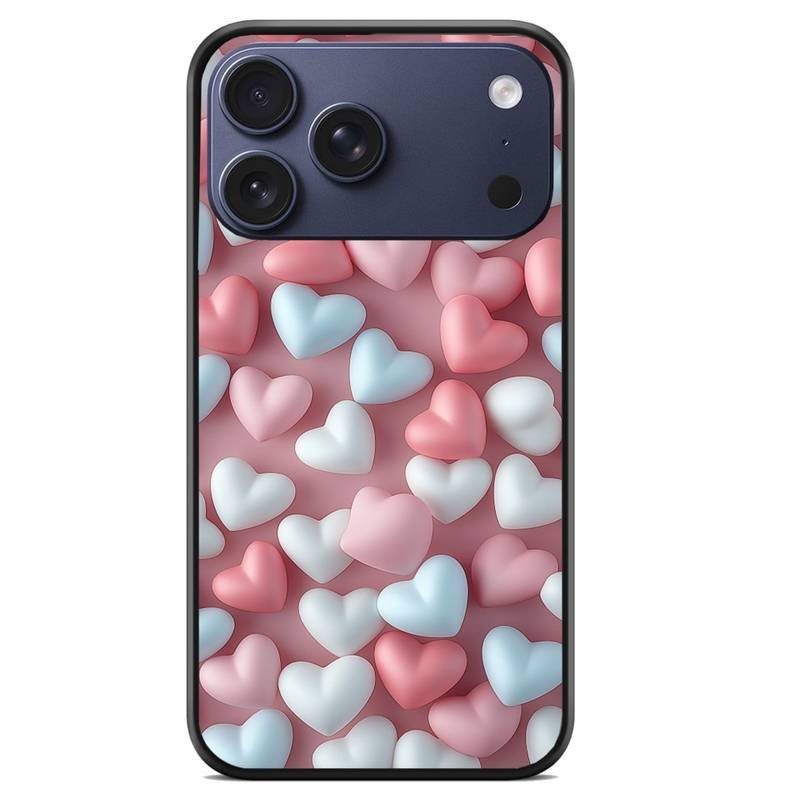 Hearts θήκη κινητού 920179 με σχέδιο πολύχρωμη (iPhone 17 Pro Max)