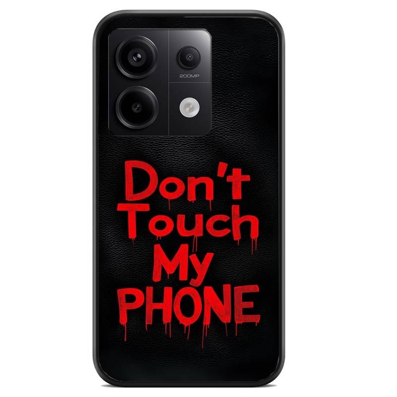Don't Touch My Phone θήκη κινητού 920185 με σχέδιο πολύχρωμη (Redmi Note 14s)