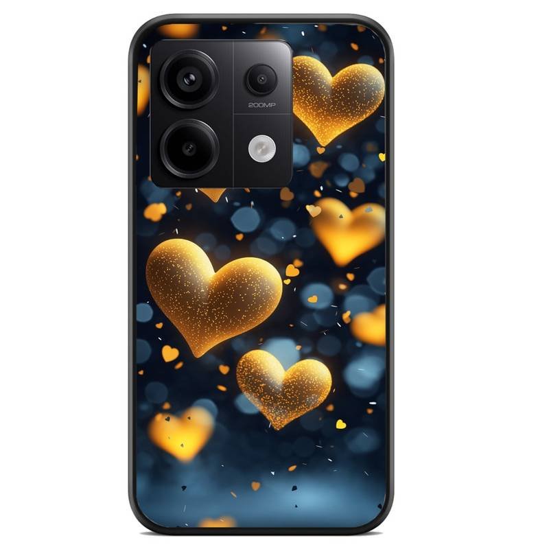 Yellow Hearts θήκη κινητού 920189 με σχέδιο πολύχρωμη (Redmi Note 14s)