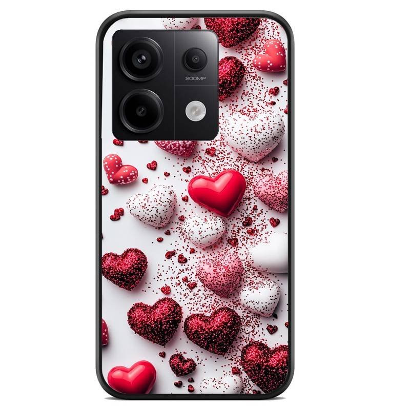 Strass Hearts θήκη κινητού 920191 με σχέδιο πολύχρωμη (Redmi Note 14s)