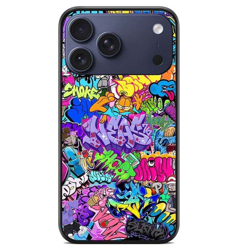 Graffiti θήκη κινητού 920196 με σχέδιο πολύχρωμη (iPhone 17 Pro Max)