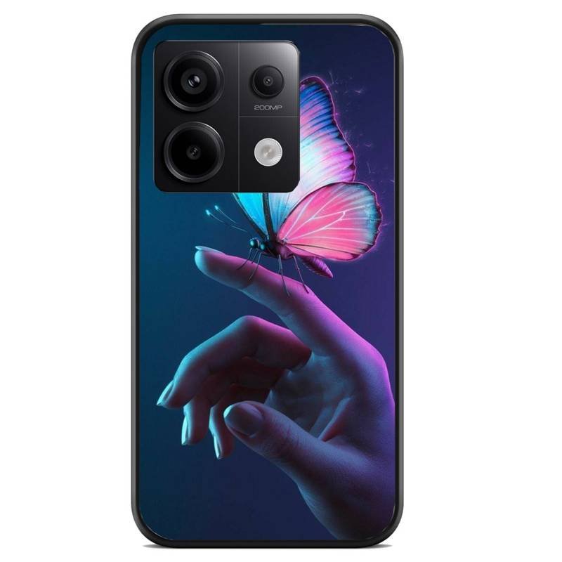 Butterfly θήκη κινητού 920217 με σχέδιο πολύχρωμη (Redmi Note 14s)