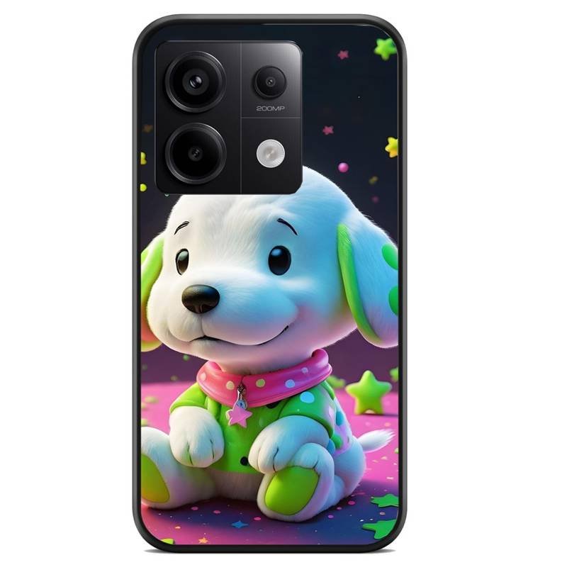 Cute Dog θήκη κινητού 920220 με σχέδιο πολύχρωμη (Redmi Note 14s)