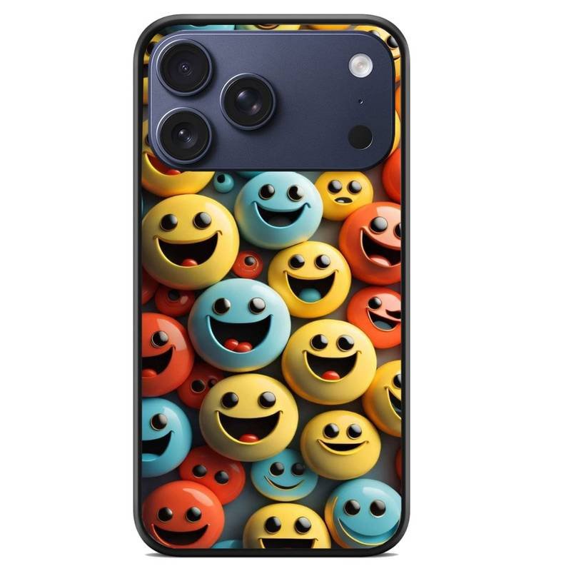 Smiley Faces θήκη κινητού 920225 με σχέδιο πολύχρωμη (iPhone 17 Pro Max)