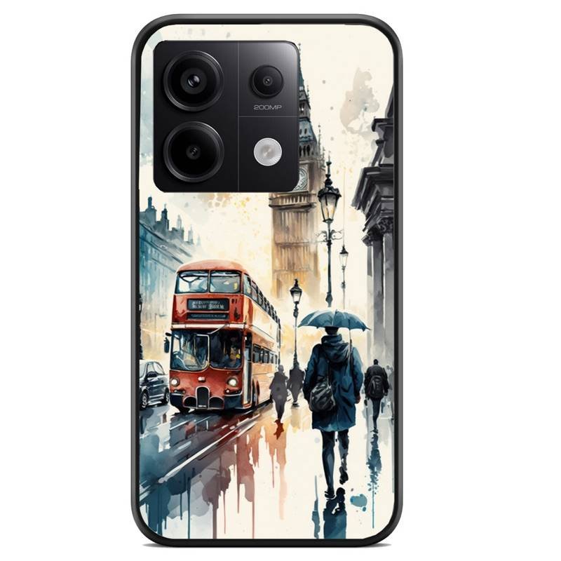 London θήκη κινητού (9607) με σχέδιο πολύχρωμη (Redmi Note 14s)