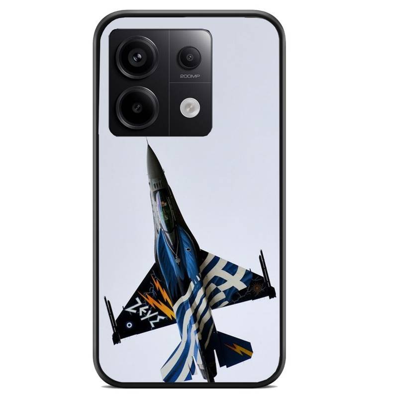 Greek fighter jet θήκη κινητού (9610) με σχέδιο πολύχρωμη (Redmi Note 14s)