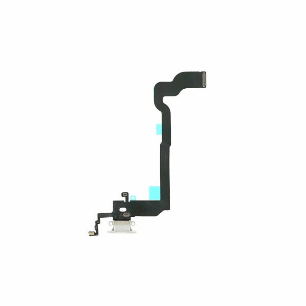 Charging Port Flex for iPhone X white (OEM)