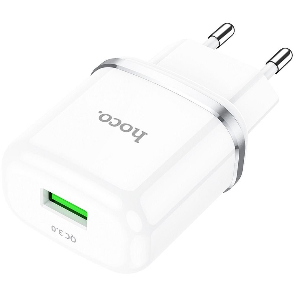 HOCO N3 travel charger USB A QC3.0 3A 18W white
