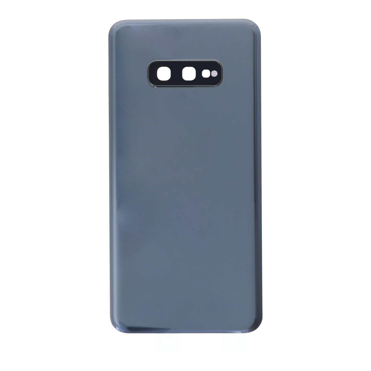 Samsung Galaxy S10e - Battery Door + Battery Door Adhesive + Back Camera Lens and Bezel Prism Black OEM