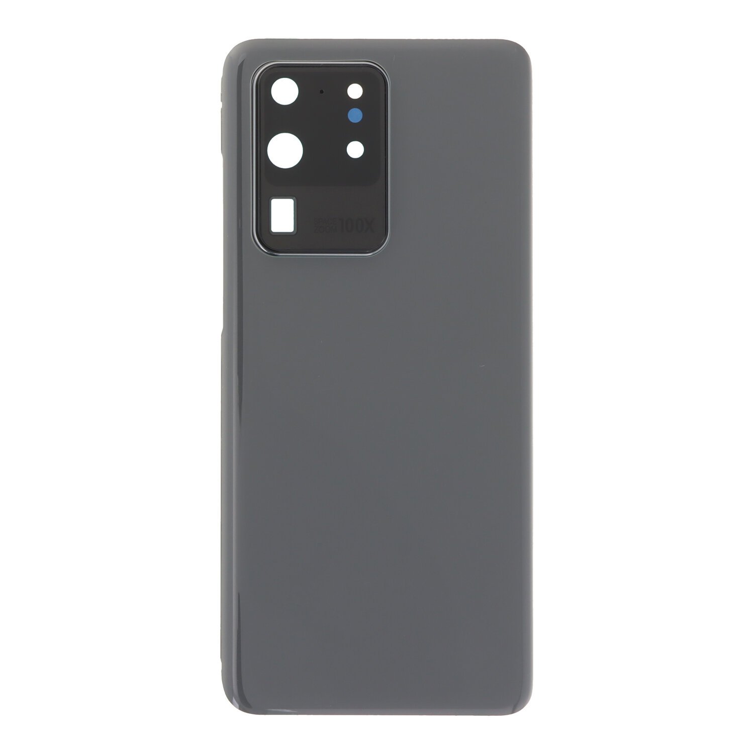 Samsung Galaxy S20 Ultra G988B / S20 Ultra 5G - Battery Door + Battery Door Adhesive + Back Camera Lens and Bezel Gray OEM