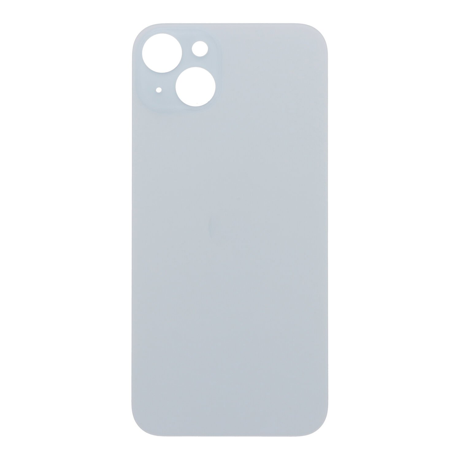 Apple iPhone 15 Plus - Battery Door with Adhesive Large Hole Blue With Logo OEM