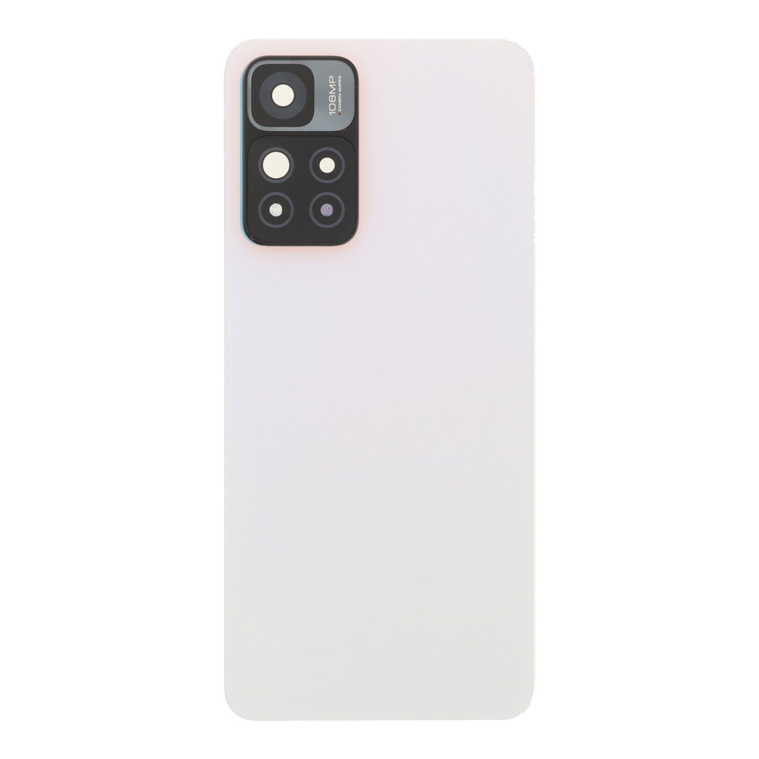Xiaomi Redmi Note 11 Pro+ 5G - Battery Door + Battery Door Adhesive + Back Camera Lens and Bezel White OEM