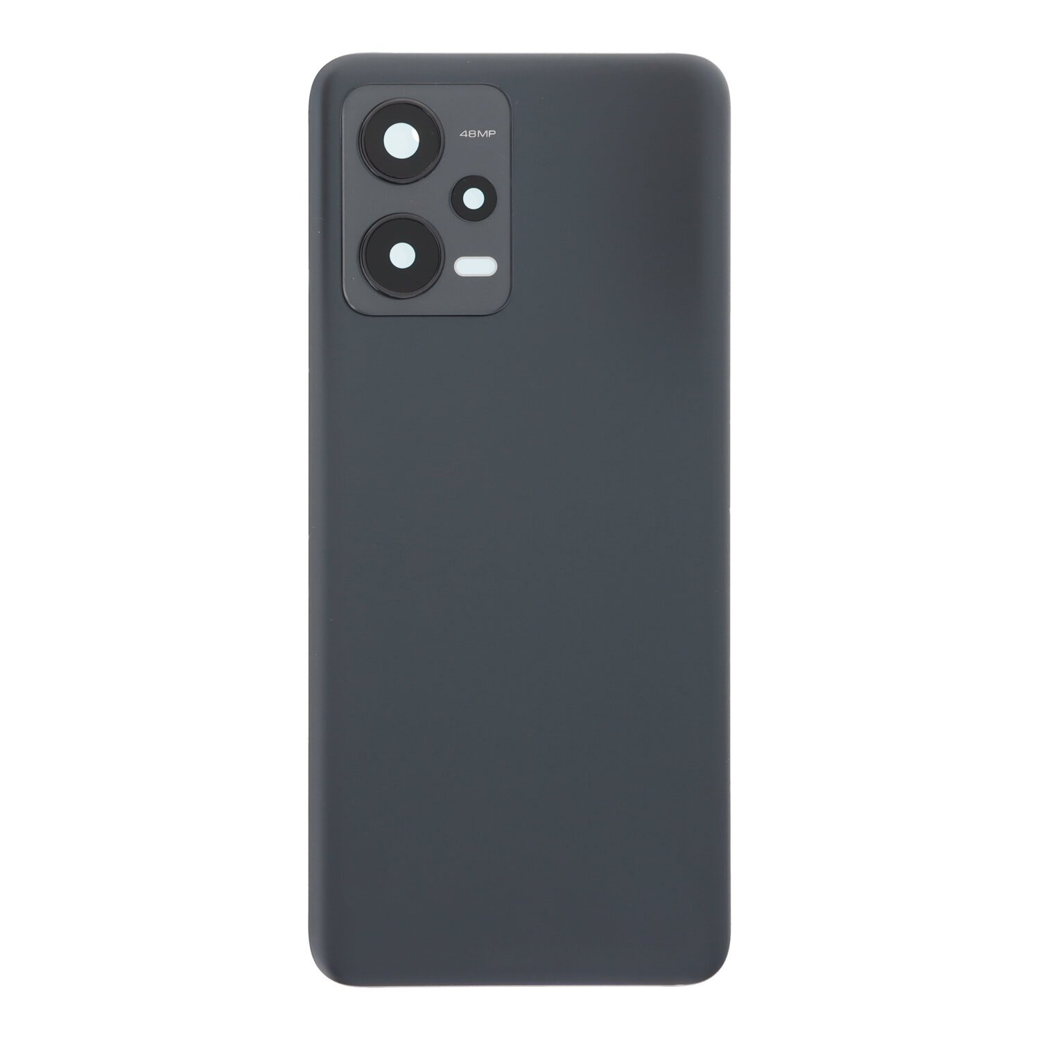 Xiaomi Redmi Note 12 5G - Battery Door + Battery Door Adhesive + Back Camera Lens and Bezel Onyx Gray OEM