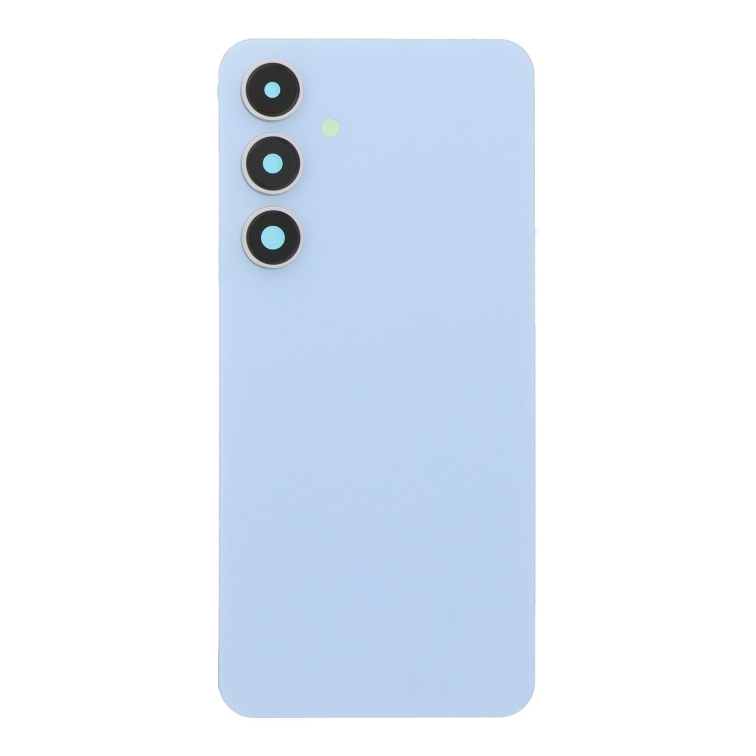Samsung Galaxy S24 FE - Battery Door + Battery Door Adhesive + Back Camera Lens and Bezel Blue OEM