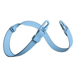 Strap αποσπώμενο και ρυθμιζόμενο λουράκι λαιμού Charlot 130cm Baby Blue