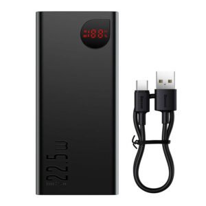 BASEUS Power Bank 10000 mAh 22.5W, Adaman Metal /black/ - PPAD070001