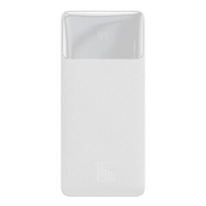 BASEUS Power Bank 10000 mAh 15W, Bipow /white/ - PPBD050002