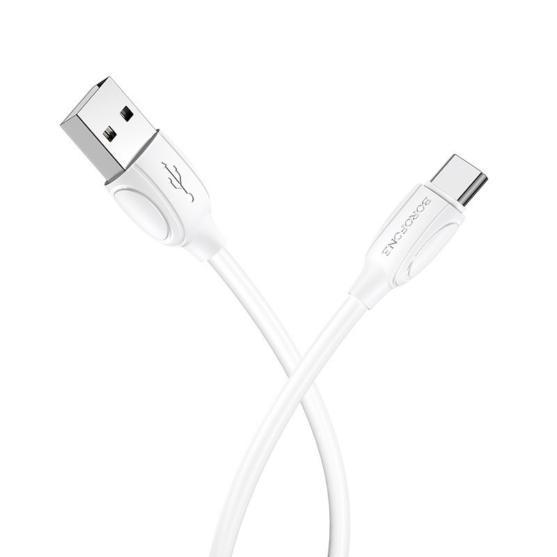 Borofone Cable BX19 Benefit – USB to Type C – 3A 1 μέτρο μαύρο