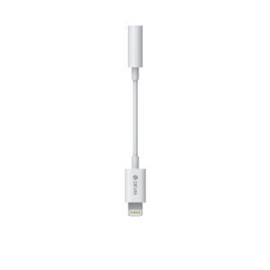 Devia adapter EC090 jack 3,5mm – Lightning white