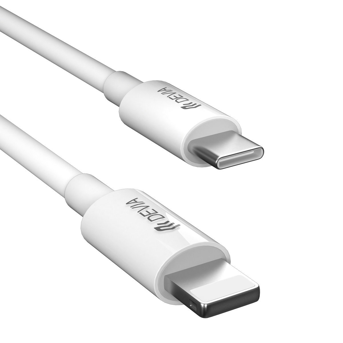 Devia καλώδιο Smart EC146 PD USB-C – Lightning 2m 3A λευκό