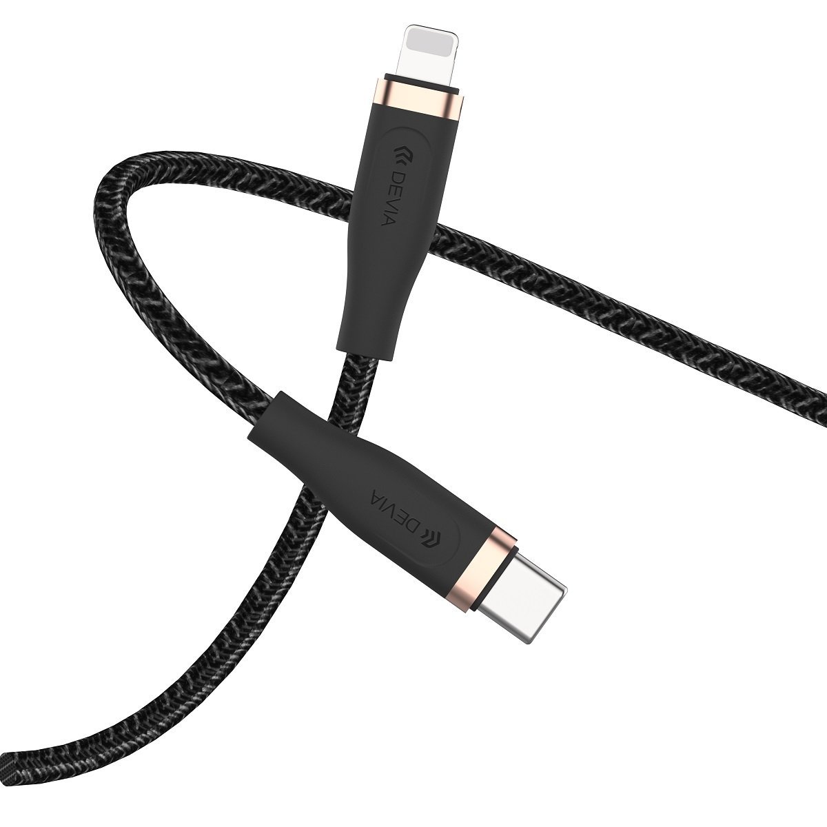Devia καλώδιο Star EC418 PD USB-C – Lightning 1,5m 27W 3A μαύρο
