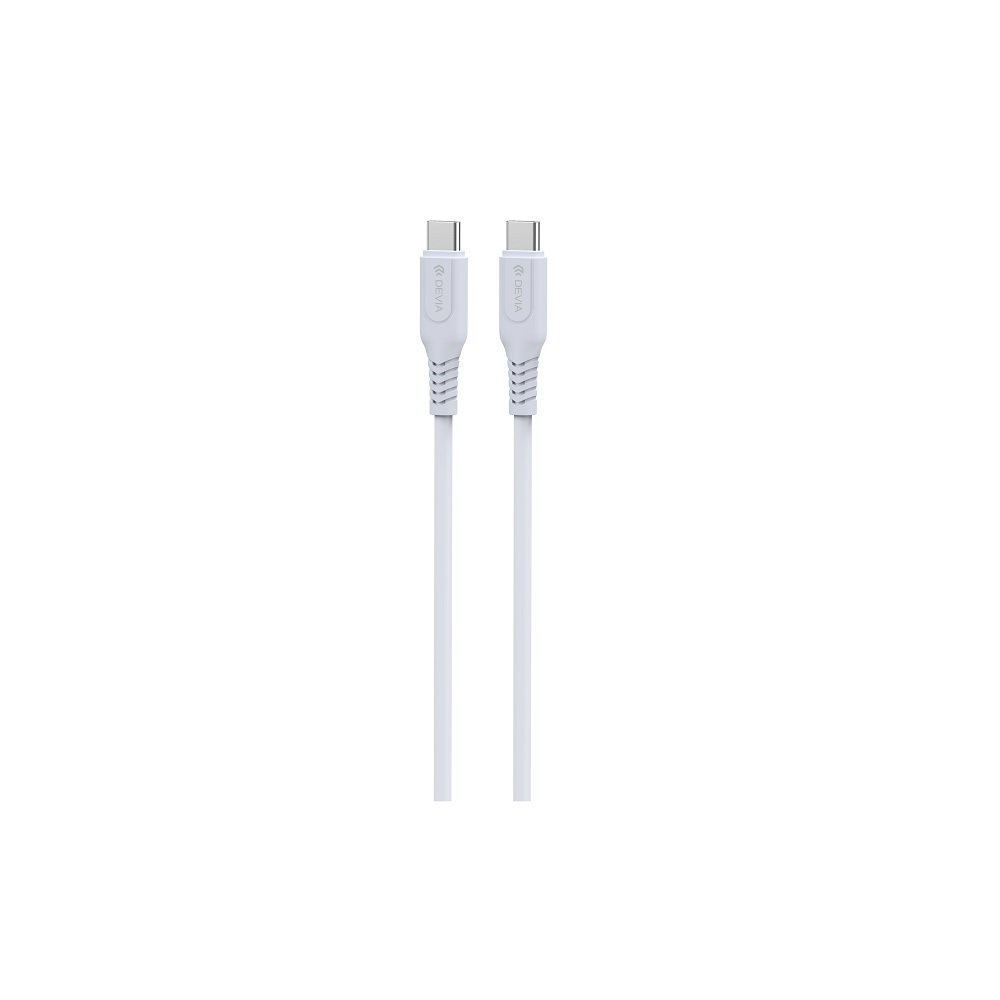 Devia cable GRS EC636 PD USB-C - USB-C 1,0m 60W 3A white