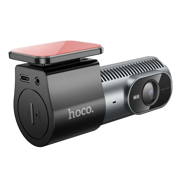 Dash Camera Hoco DV13, 720P, Wi-Fi, Black