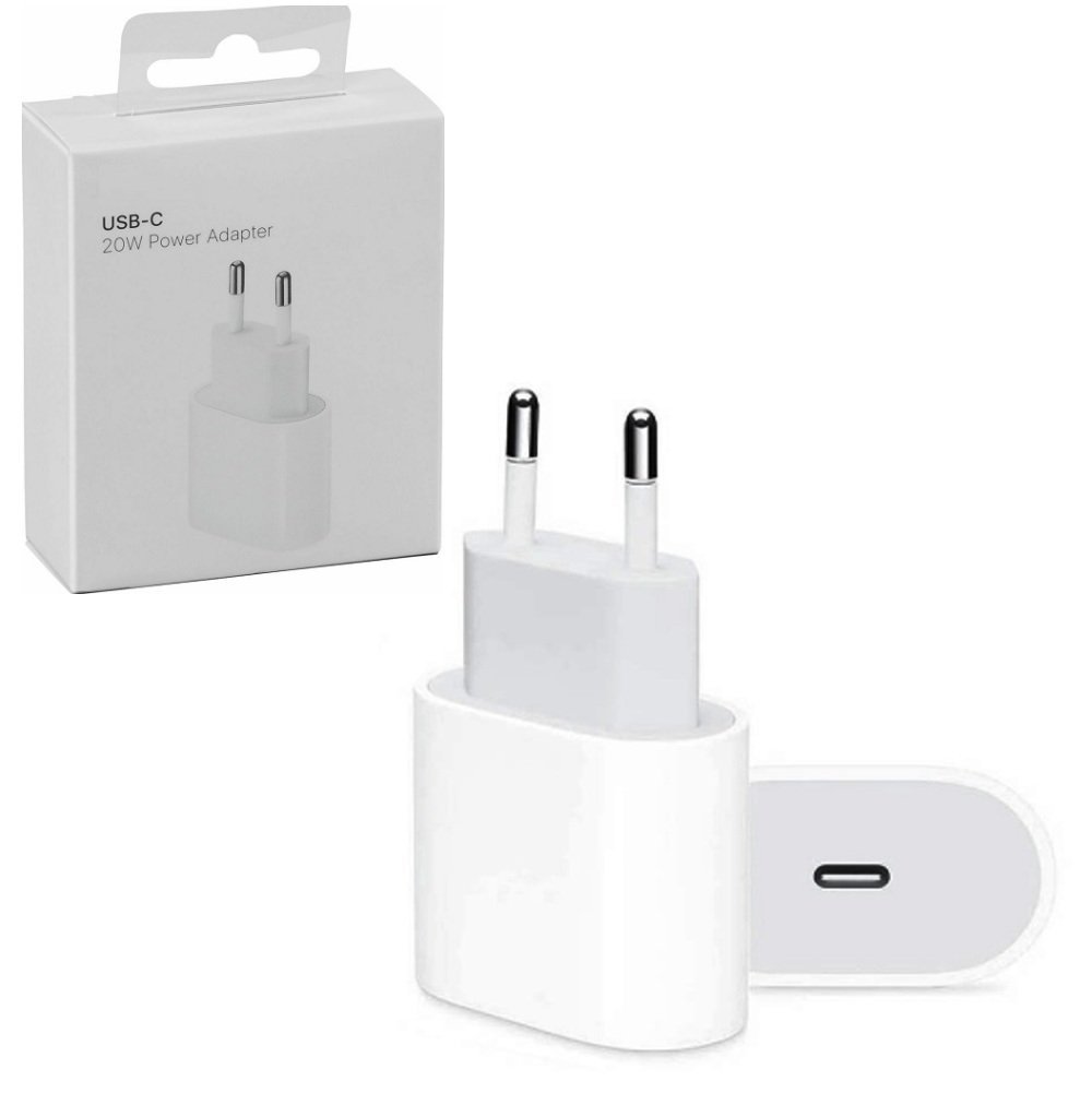 Travel Charger Type-C Port PD White 20W