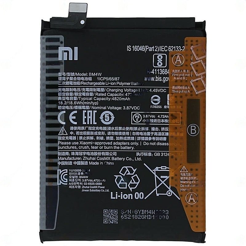 Xiaomi Mi 10T lite - BM4W Battery 4820mAh (Service Pack)