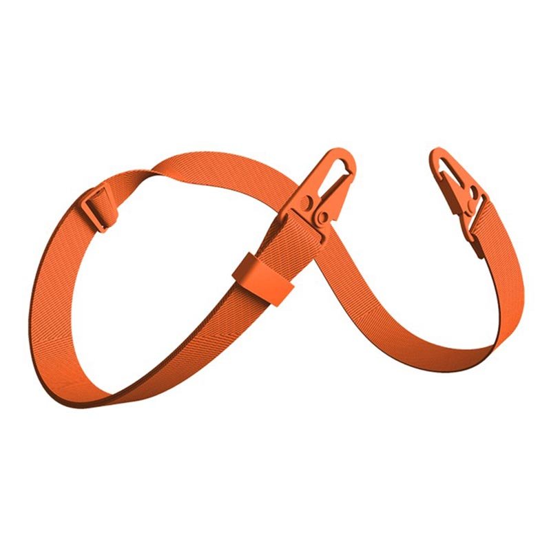 Strap αποσπώμενο και ρυθμιζόμενο λουράκι λαιμού Charlot 130cm Tiger Orange