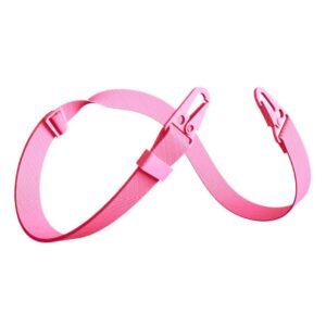 Strap αποσπώμενο και ρυθμιζόμενο λουράκι λαιμού Charlot 130cm Rose Pink