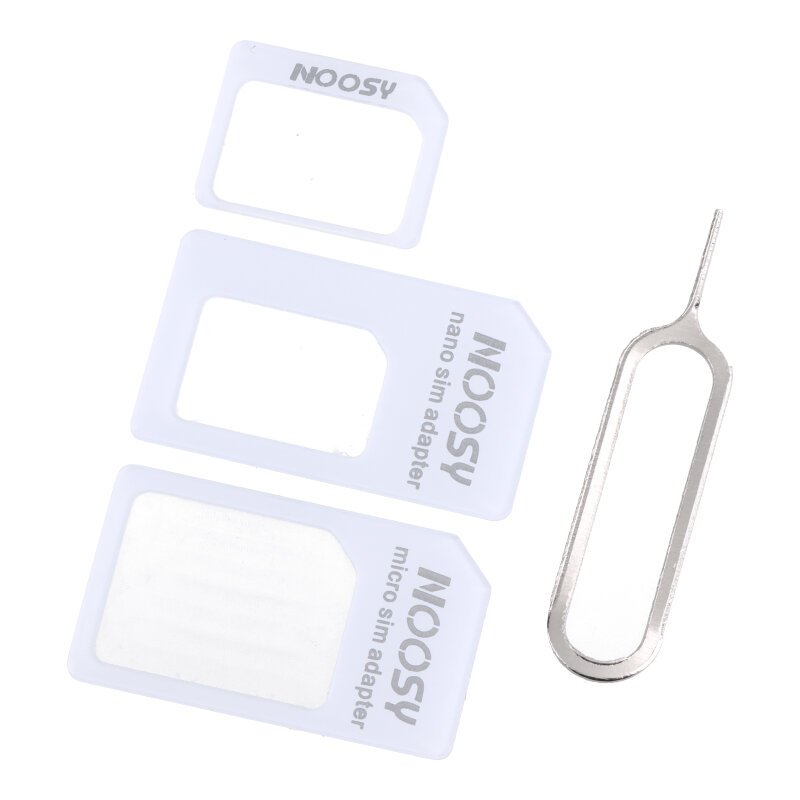 Nano Sim Card Adapter for All Sim Card Type White