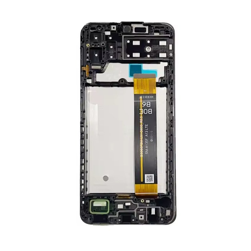 Samsung A065F Galaxy A06 - LCD display + Touch Unit + Front Cover Black (Service Pack)