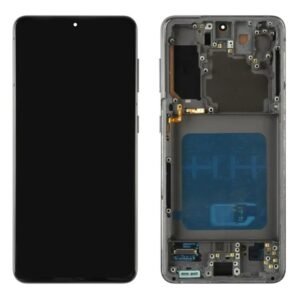 Samsung G991 Galaxy S21 - LCD display + Touch Unit Phantom Black Original (Service Pack)
