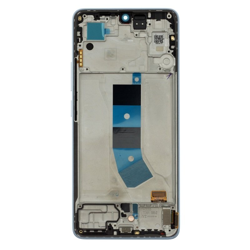 Xiaomi Redmi Note 13 4G - LCD Display + Touch Unit + Front Cover Ice Blue Original 56000100N700 (Service Pack)