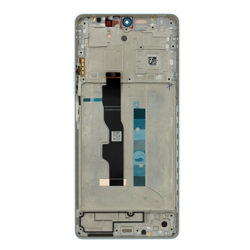 Xiaomi Redmi Note 13 5G - LCD Display + Touch Unit + Front Cover Blue Ocean Teal (Service Pack)