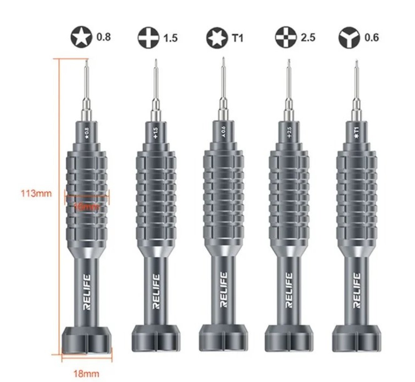 RL-730A Steel King Screwdriver Set
