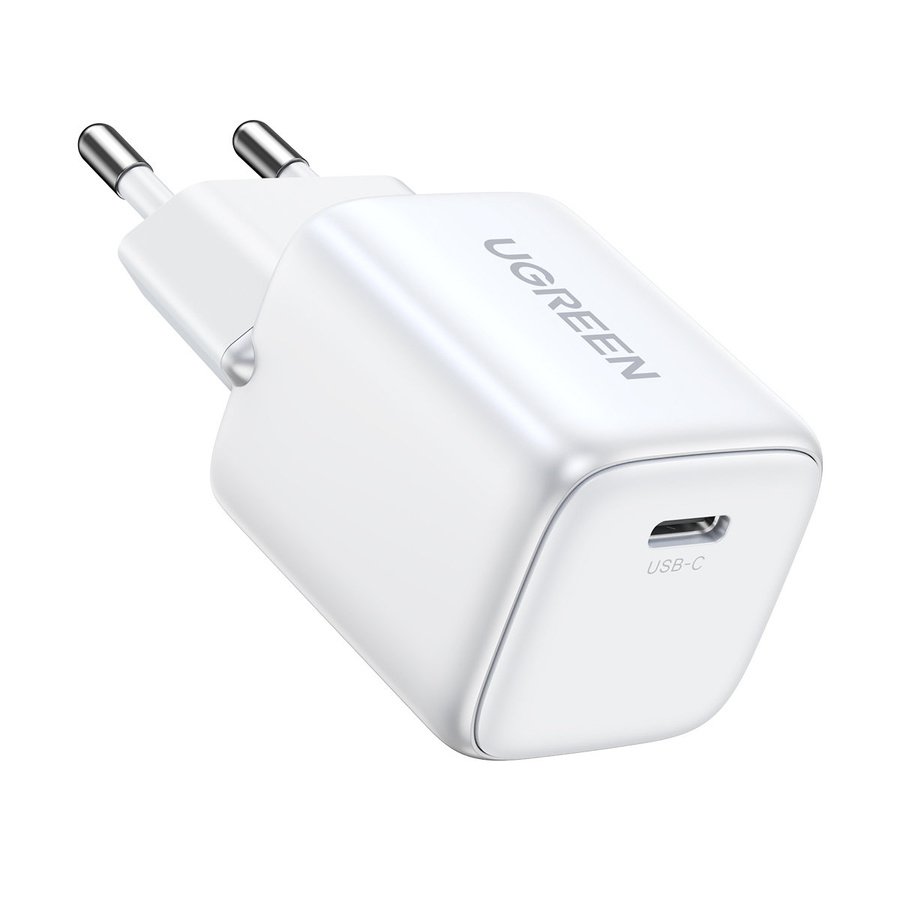 UGREEN 220V 30W, 1*USB-C, Nexode Mini GaN (white) - CD319 / 15326