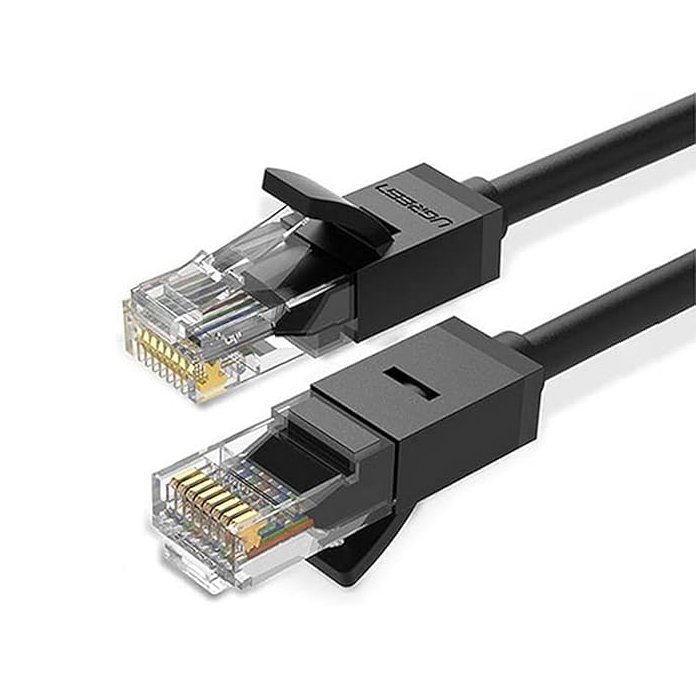 UGREEN LAN cable Cat6 Flat 10m black - NW102 / 20164