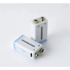 Επαναφορτιζόμενη μπαταρία λιθίου 9V με USB-C