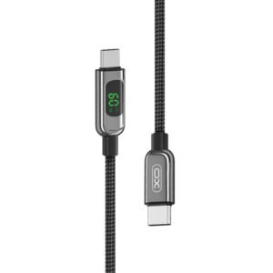 XO Cable Type-C - Type-C, 1m, 60W, NB-Q203B black