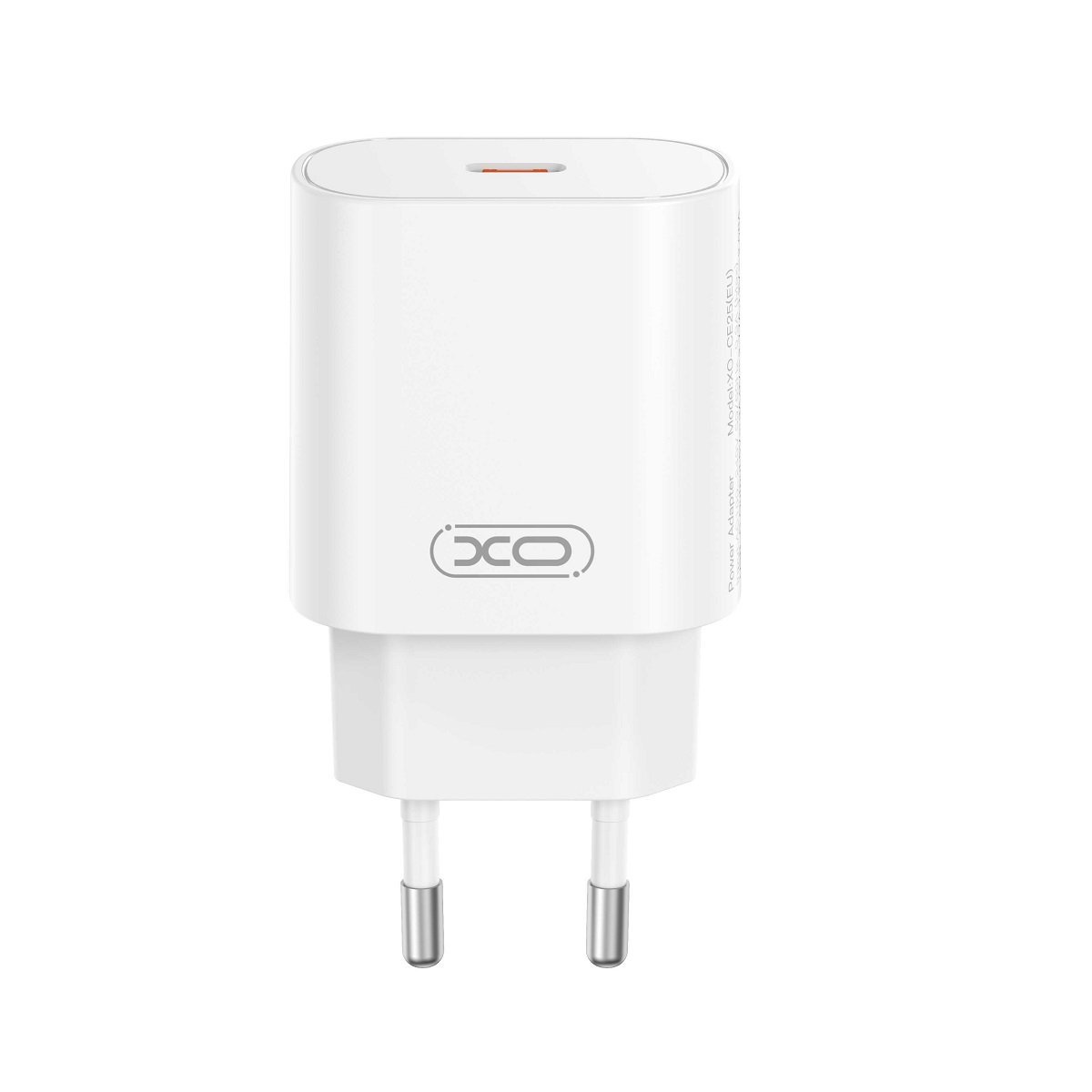 XO CE25 wall charger PD 25W 1xUSB-C white